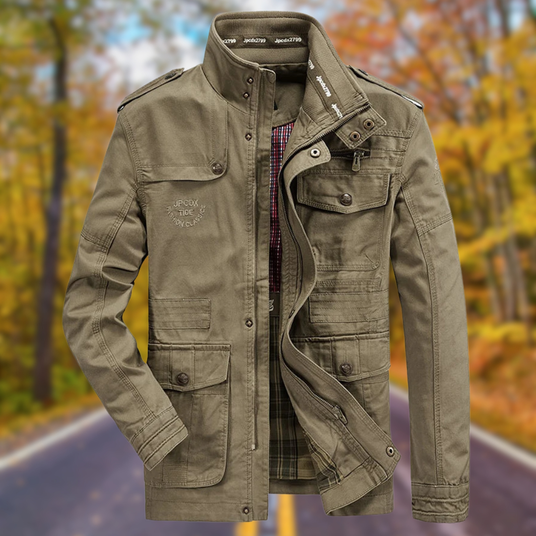 Nathan™ | Giacca autunnale con zip