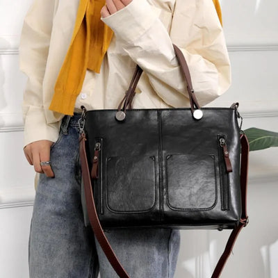 Poppy | Leather shoulder bag
