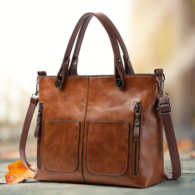 Poppy | Leather shoulder bag