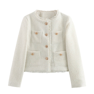 Giacca "Eleganza Francese" in Bouclé